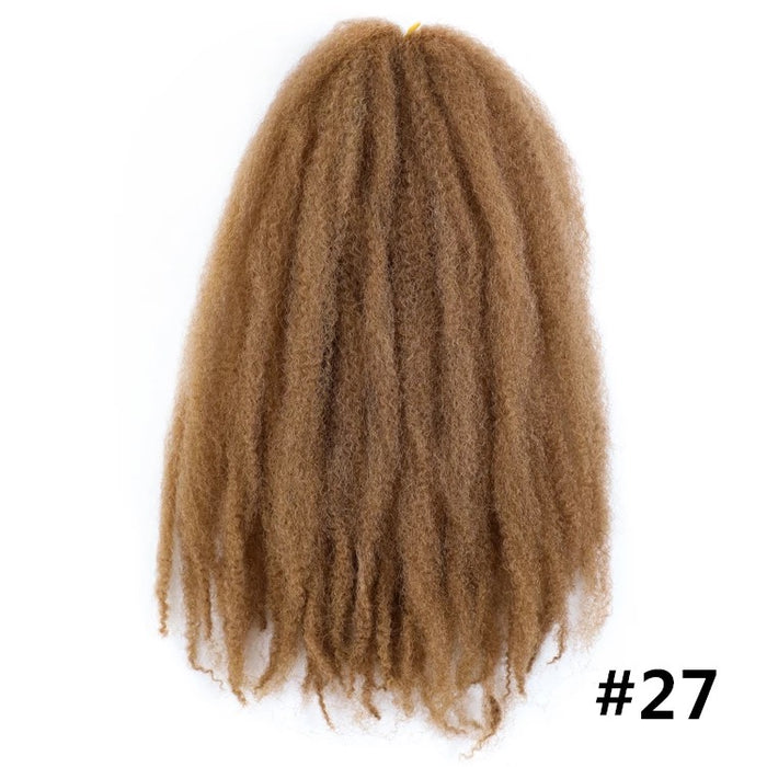 Marley Braid Afro Kinky Twist Hair braid hair extensions 18"