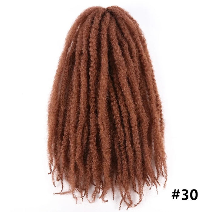 Marley Braid Afro Kinky Twist Hair braid hair extensions 18"
