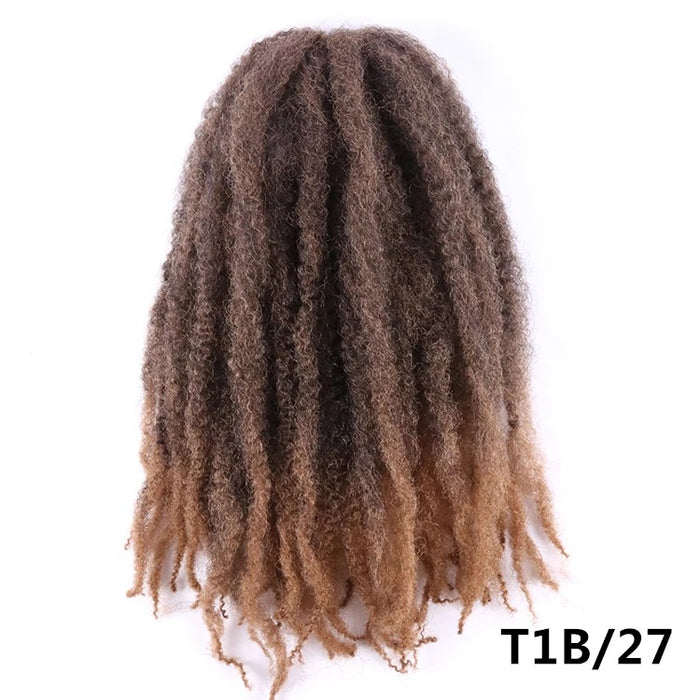 Marley Braid Afro Kinky Twist Hair braid hair extensions 18"