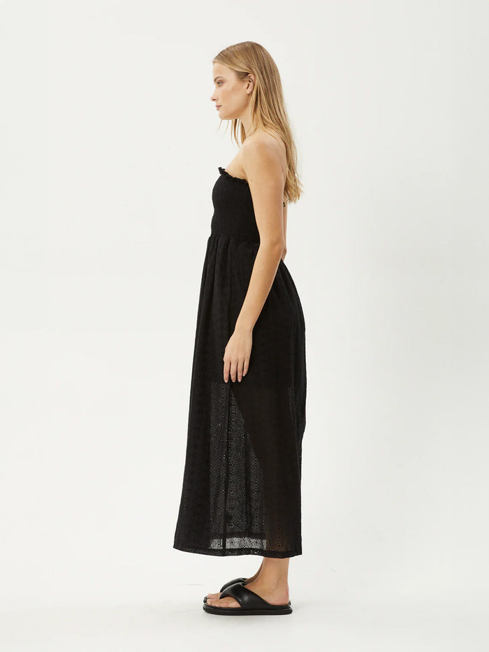 Marlow - Recycled Strapless Maxi Dress | Black-Image 2