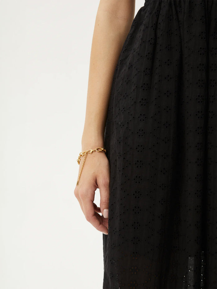 Marlow - Recycled Strapless Maxi Dress | Black-Image 5