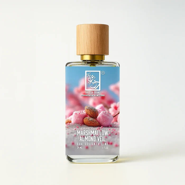 Marshmallow Almond Veil - The Dua Brand