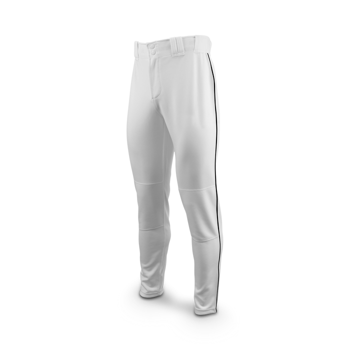 Marucci Men's Excel Full Length Piped Pants Apparel MARUCCI White/Navy Small