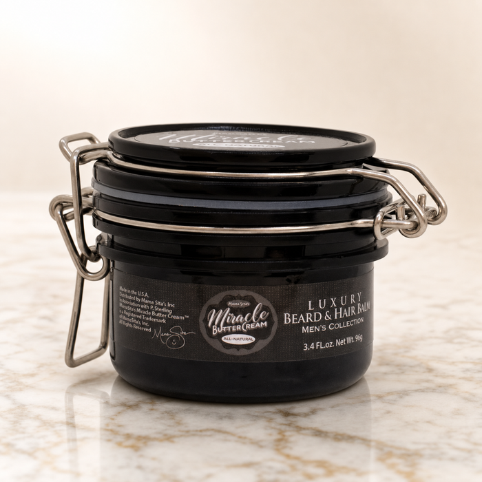 Men's Beard, Hair, & Skin Balm -  Aqua Clean Scent
