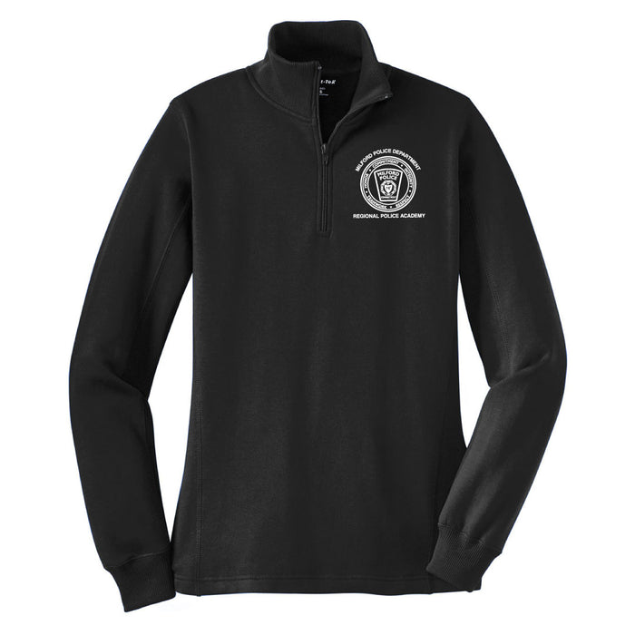 Milford Regional Police Academy Quarter Zip Logowear Milford Police Regional Academy Ladies XS