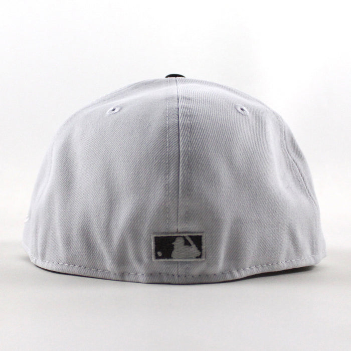 Milwaukee Brewers 1982 World Series New Era 59Fifty Fitted Hat (Optic White Graphite Gray Under Brim)