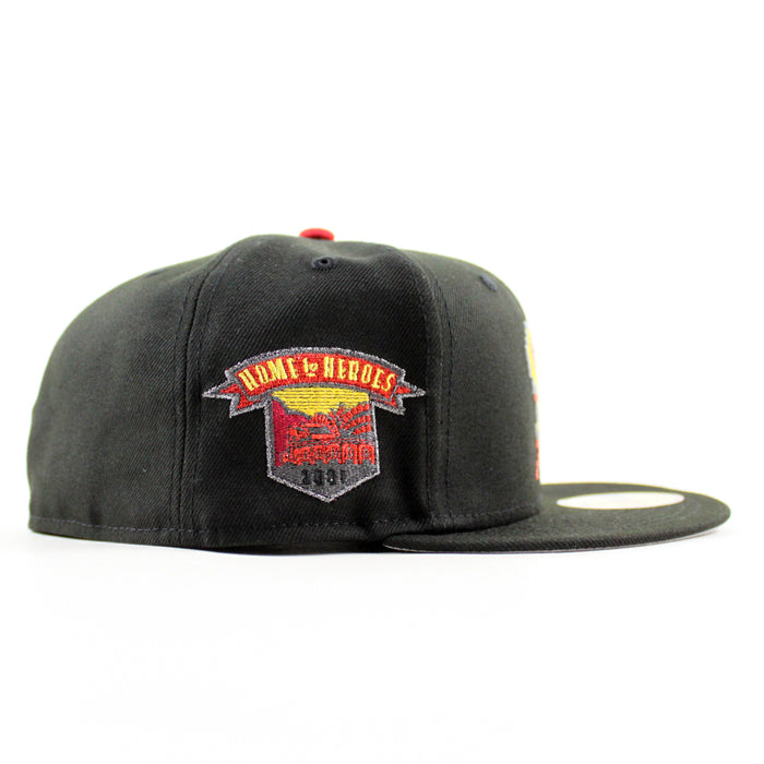 Milwaukee Brewers Home To Hero’s Patch New Era 59Fifty Fitted Hat (Black Gray Under Brim)