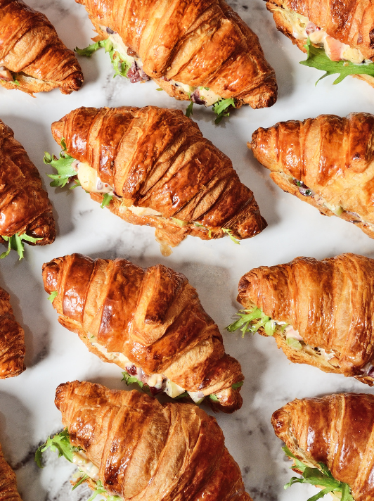 Mini Chicken Salad Croissants (12 ct) Private Order