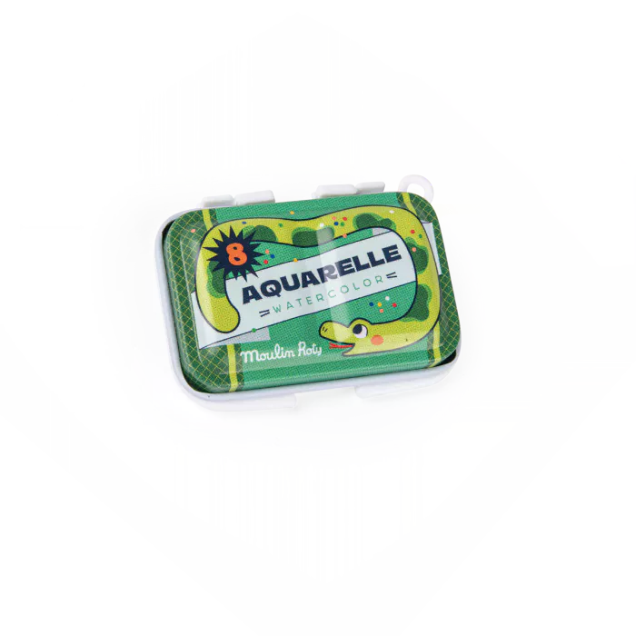 Mulin Roty - Mini Watercolour Palette - Green