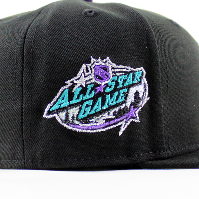 Minnesota Wild All Star Game New Era 59Fifty Fitted Hat (Black Gray Under brim)