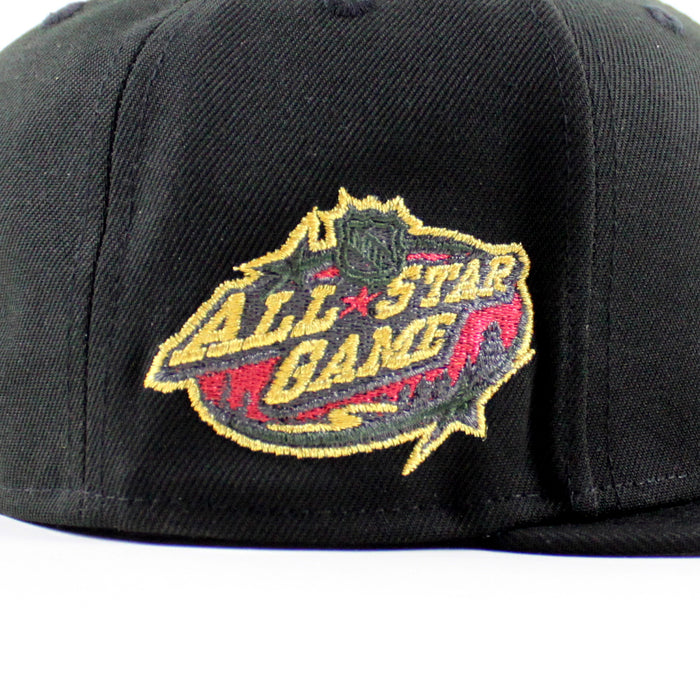 Minnesota Wild All Star Game New Era 59Fifty Fitted Hat (Black Gray Under brim)