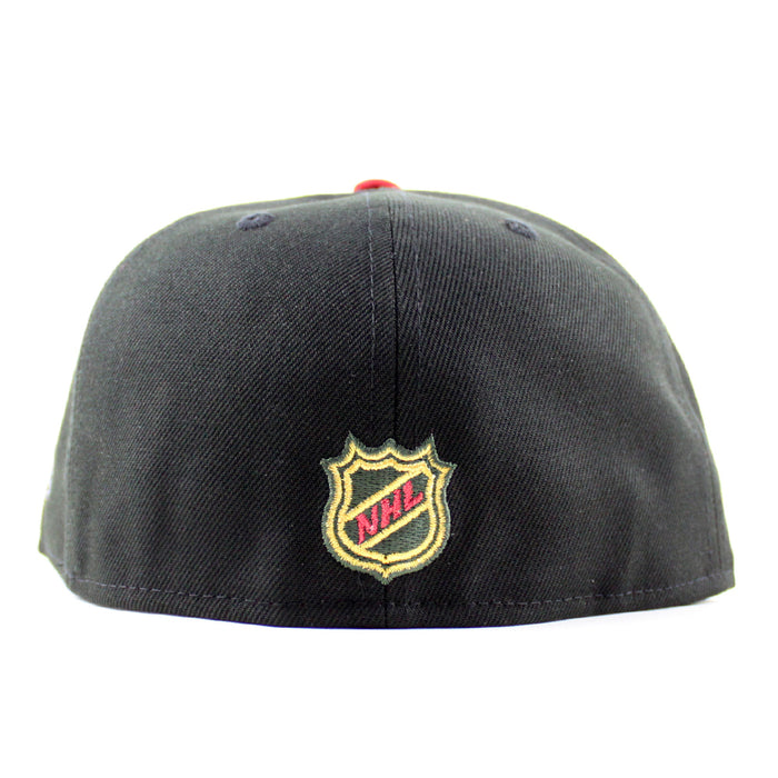 Minnesota Wild All Star Game New Era 59Fifty Fitted Hat (Black Gray Under brim)