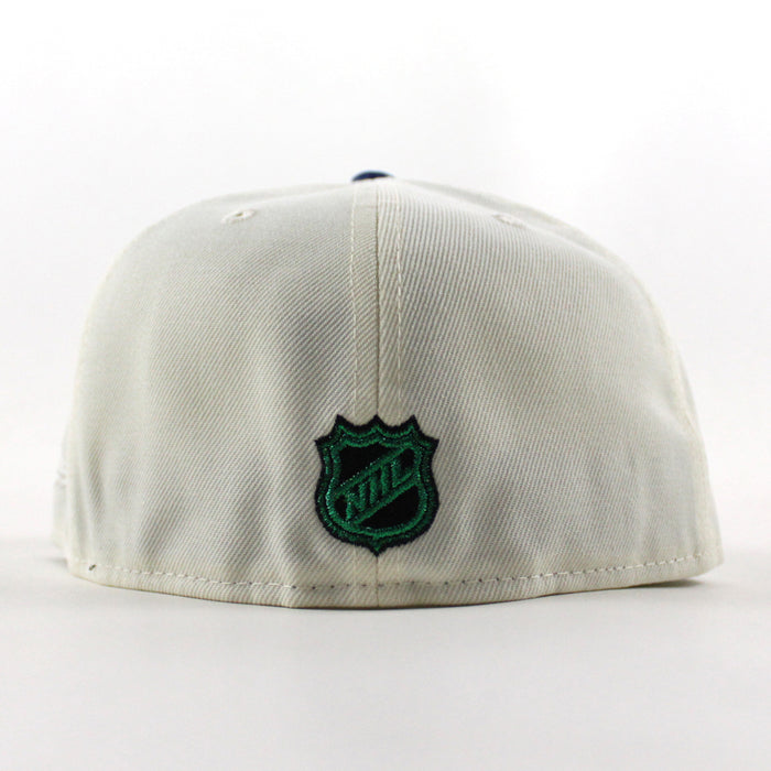 Minnesota Wild All Star Game New Era 59Fifty Fitted Hat (Chrome White Black Green Under brim)