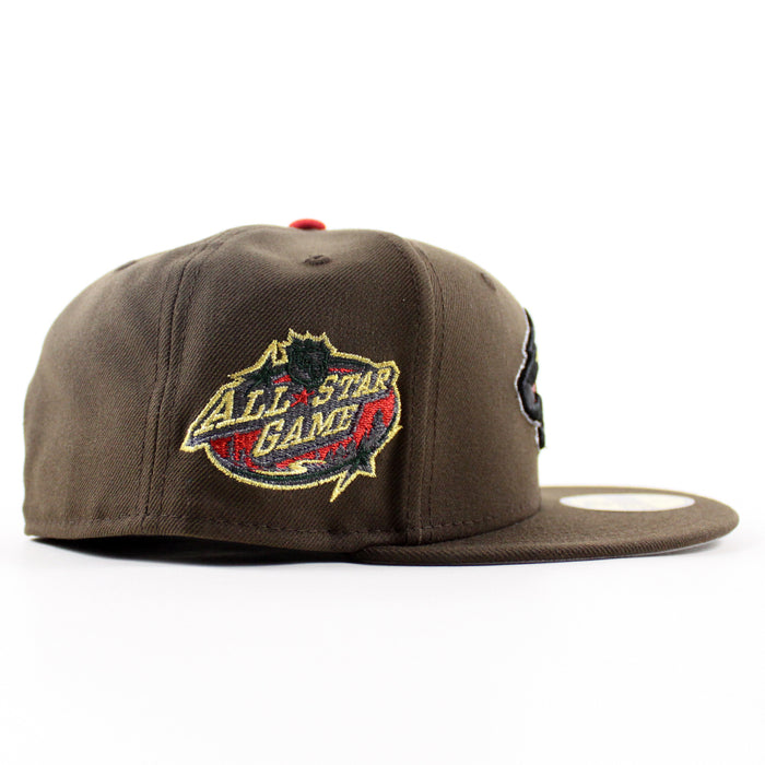 Minnesota Wild All Star Game New Era 59Fifty Fitted Hat (Walnut Gray Under brim)