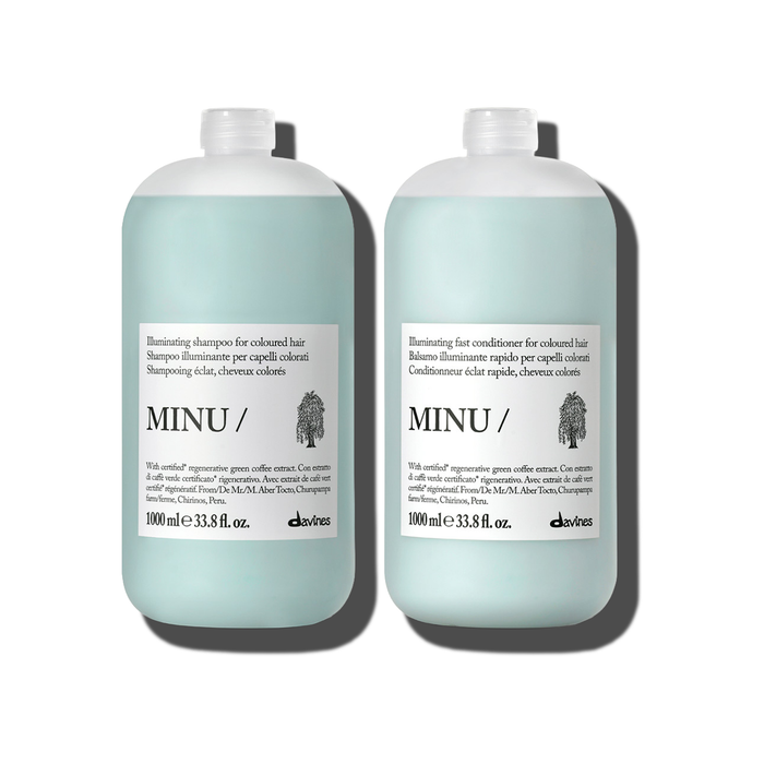 Minu Liter Bundle - Davines hair care at Solvi Salon, Boise, Idaho