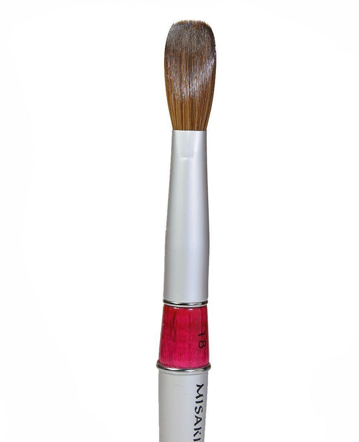 MISAKI - Kolinsky Acrylic Nail Brush For Manicure Powder (CRIMPED) - Choose size