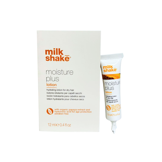 milk_shake  Moisture Plus lotion packaging on a white background