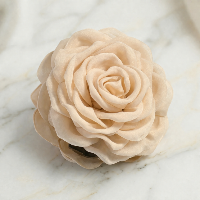 NAMISO - Hana Rose - hårklemme - Creme (12 cm)