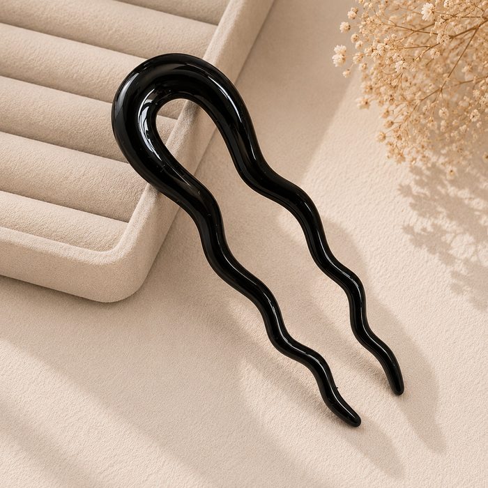 NAMISO - Nova - French Pin (stor hårnål) Black