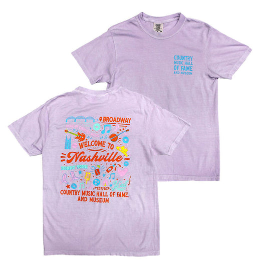 NASHVILLE COLLAGE T-SHIRT