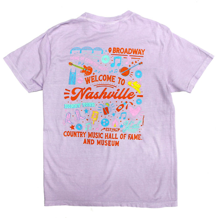 NASHVILLE COLLAGE T-SHIRT