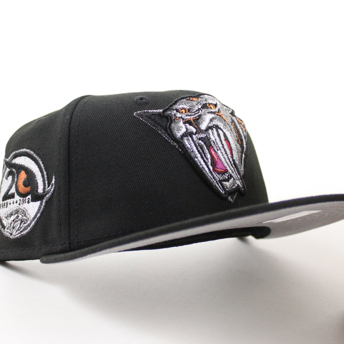Nashville Predators 10 Years Patch  New Era 59Fifty Fitted Hat (Black Gray Under brim)