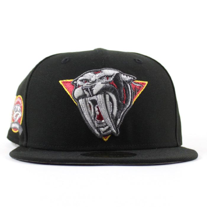 Nashville Predators 10 Years Patch  New Era 59Fifty Fitted Hat (Black Gray Under brim)