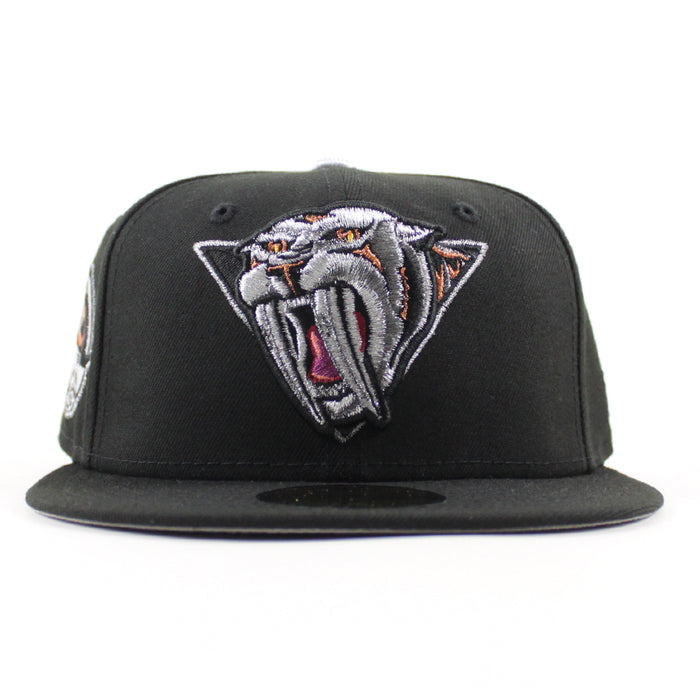 Nashville Predators 10 Years Patch  New Era 59Fifty Fitted Hat (Black Gray Under brim)