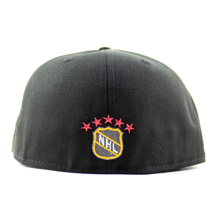 Nashville Predators 10 Years Patch  New Era 59Fifty Fitted Hat (Black Gray Under brim)
