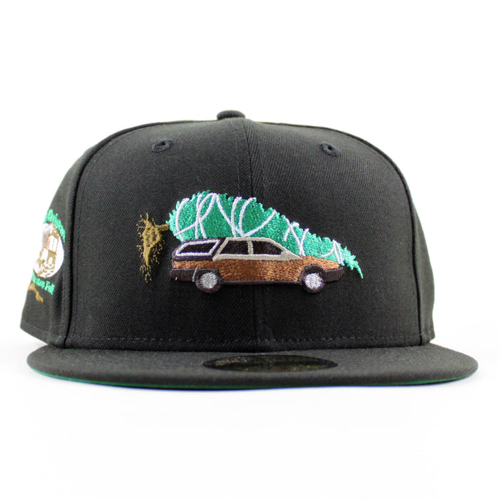 National Lampoon's Christmas Vacation 1989 New Era 59Fifty Fitted Hat (Black Green Under Brim)