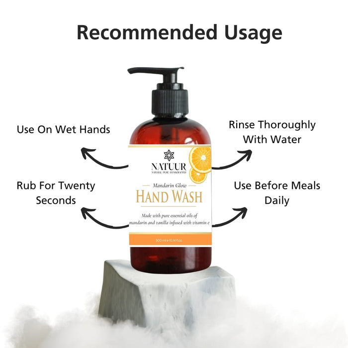Natuur Hand Wash: Aloe, Vanilla & Mandarin