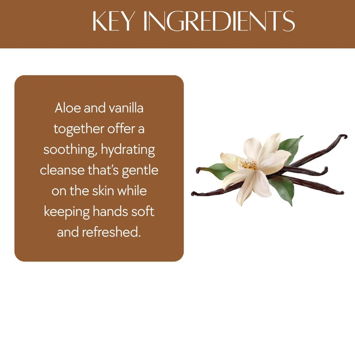 Natuur Hand Wash: Aloe, Vanilla & Mandarin