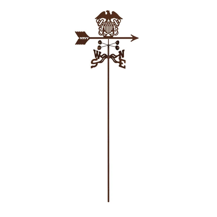 Navy Military Weathervane Decorative Fire Station Decor