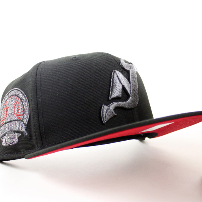 New Jersey Devils 2003 Stanley Cup New Era 59Fifty Fitted Hat (Black Scarlet Red Under Brim)