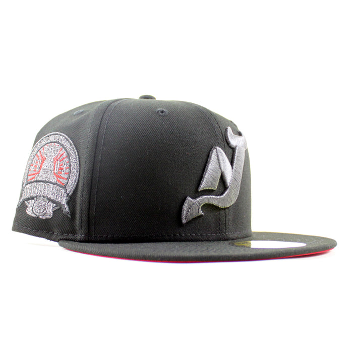 New Jersey Devils 2003 Stanley Cup New Era 59Fifty Fitted Hat (Black Scarlet Red Under Brim)