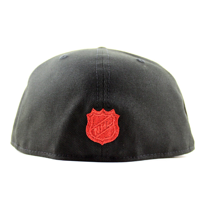 New Jersey Devils 2003 Stanley Cup New Era 59Fifty Fitted Hat (Black Scarlet Red Under Brim)