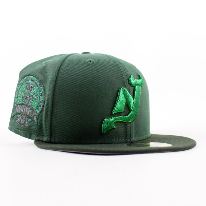 New Jersey Devils 2003 Stanley Cup New Era 59Fifty Fitted Hat (Cilantro Green Seaweed Gray Under Brim)