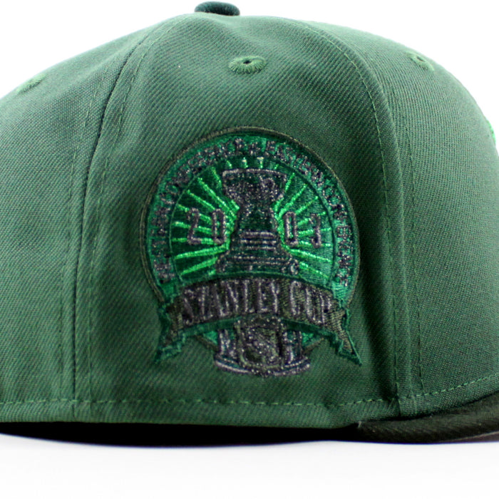 New Jersey Devils 2003 Stanley Cup New Era 59Fifty Fitted Hat (Cilantro Green Seaweed Gray Under Brim)