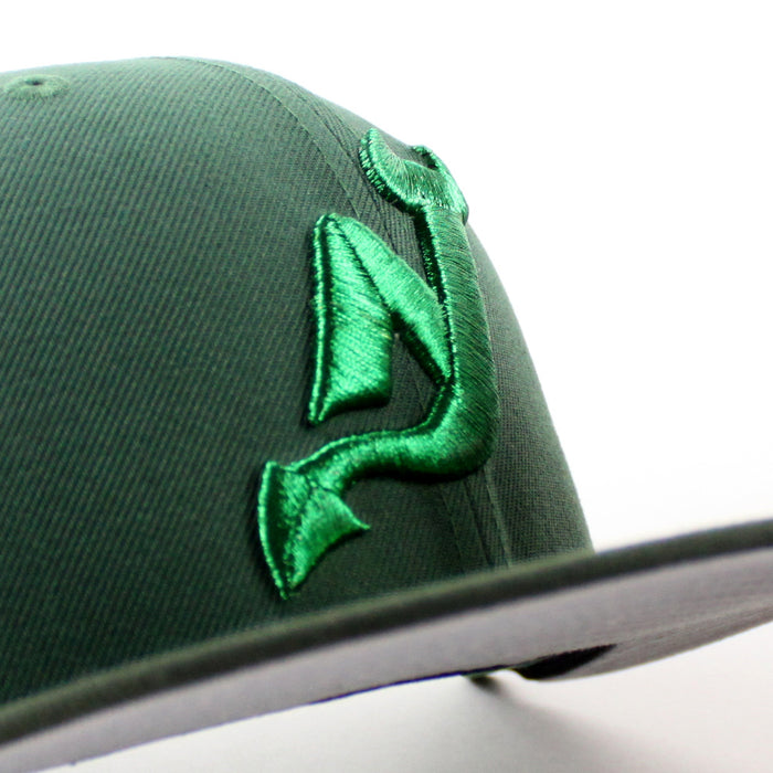 New Jersey Devils 2003 Stanley Cup New Era 59Fifty Fitted Hat (Cilantro Green Seaweed Gray Under Brim)