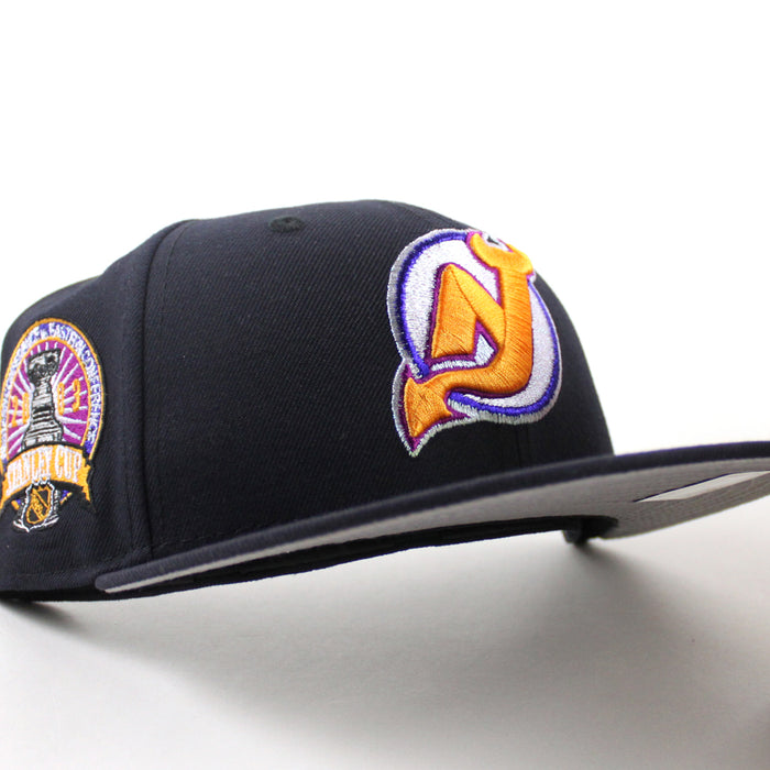 New Jersey Devils 2003 Stanley Cup New Era 59Fifty Fitted Hat (Navy Gray Under Brim)