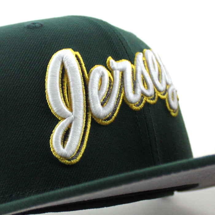 New Jersey Devils 2013 Draft New Era 59Fifty Fitted Hat (Dark Green Gray Under Brim)