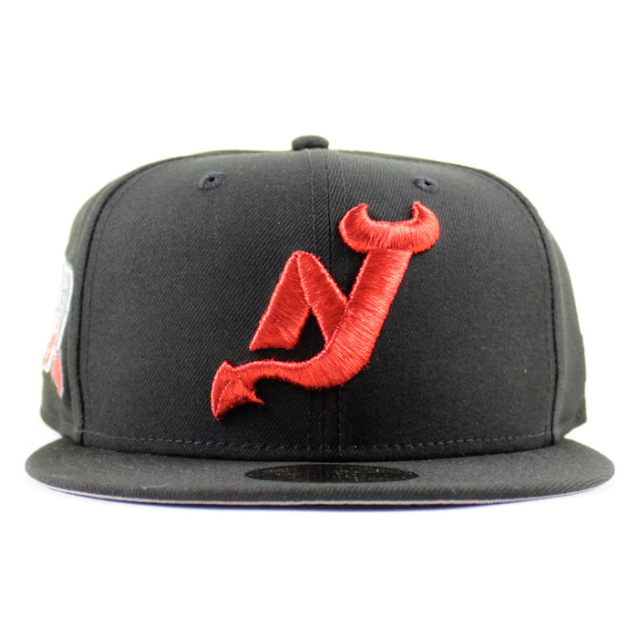 New Jersey Devils 30 Years New Era 59Fifty Fitted Hat (Black Gray Under Brim)