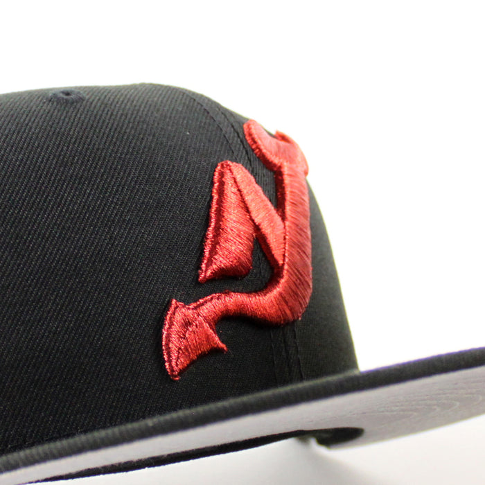 New Jersey Devils 30 Years New Era 59Fifty Fitted Hat (Black Gray Under Brim)