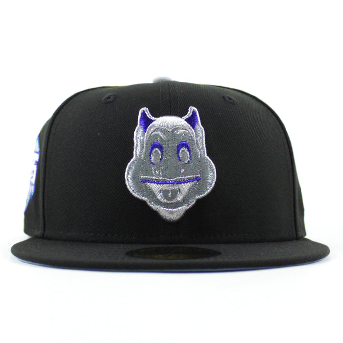 New Jersey Devils 35 Years New Era 59Fifty Fitted Hat (Black Sky Blue Under Brim)