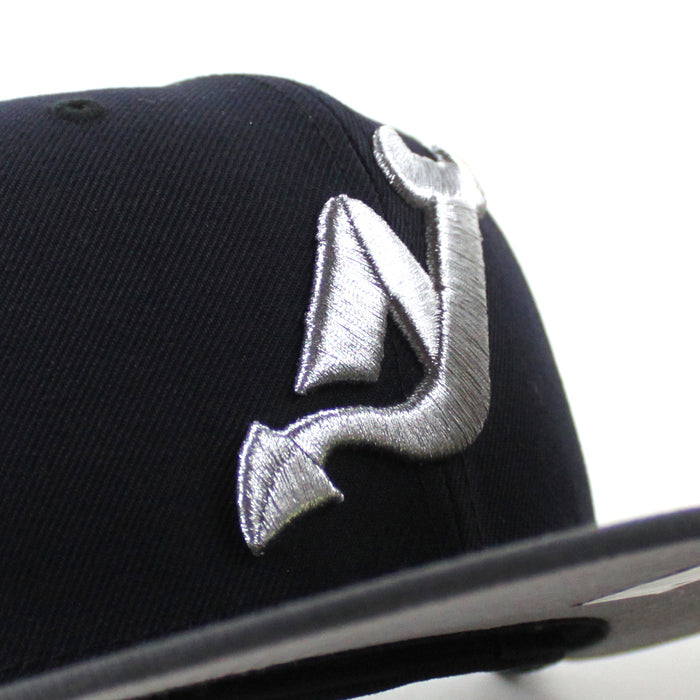 New Jersey Devils 35 Years New Era 59Fifty Fitted Hat (Navy Graphite Gray Under Brim)