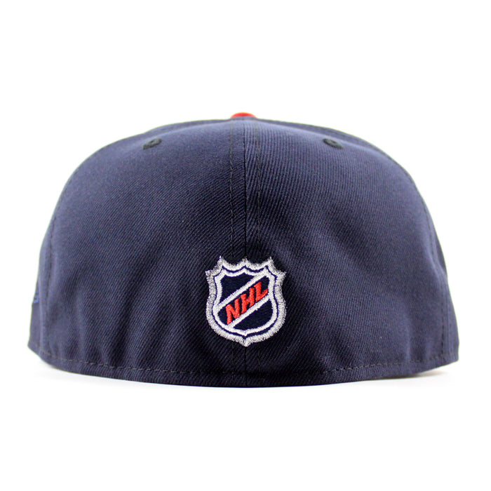 New Jersey Devils 35 Years New Era 59Fifty Fitted Hat (Navy Graphite Gray Under Brim)