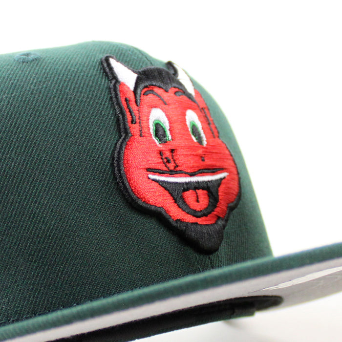 New Jersey Devils Devils Patch New Era 59Fifty Fitted Hat (Dark Green Gray Under Brim)