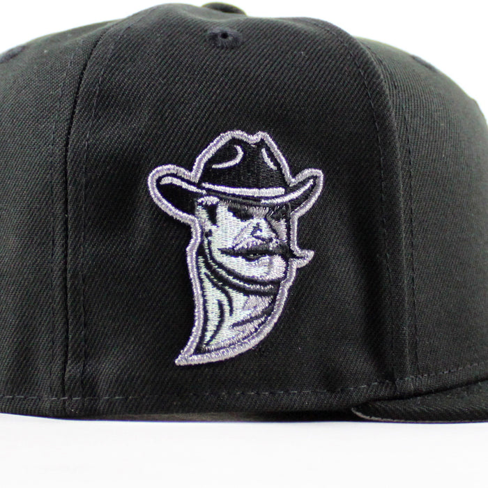 New Mexico State University Aggies Vamos New Era 59Fifty Fitted Hat (Black Gray Under Brim)