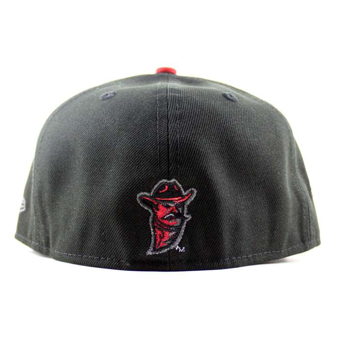 New Mexico State University Aggies Vamos New Era 59Fifty Fitted Hat (Black Gray Under Brim)