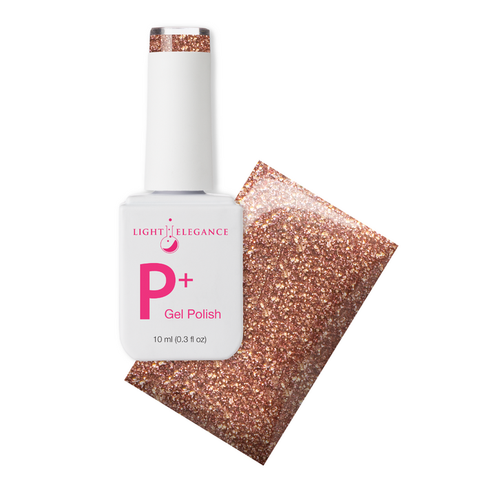 **NEW** She's My Golden Nugget ~ P+ Glitter Gel | Light Elegance